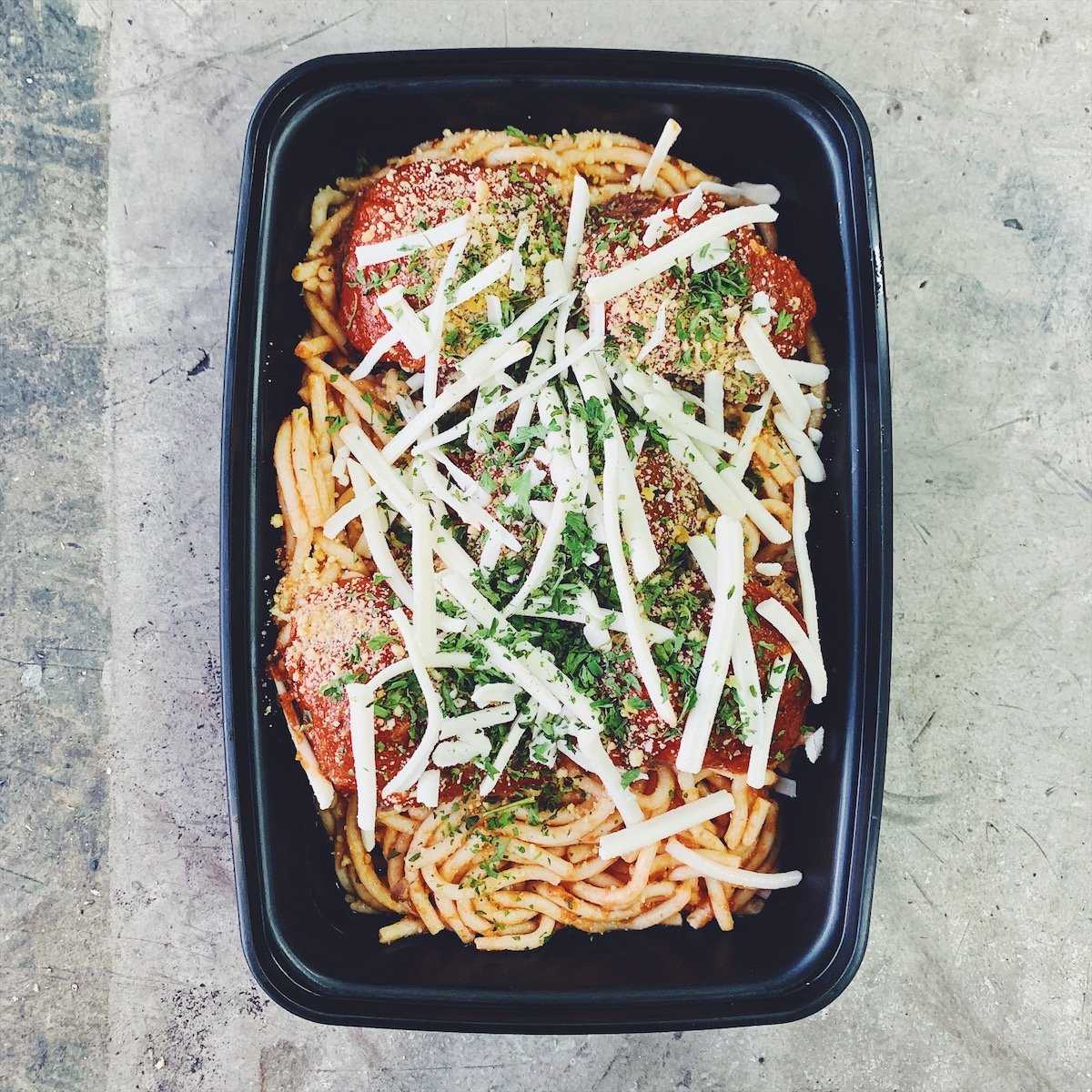 SPAGHETTI + MEATBALLS