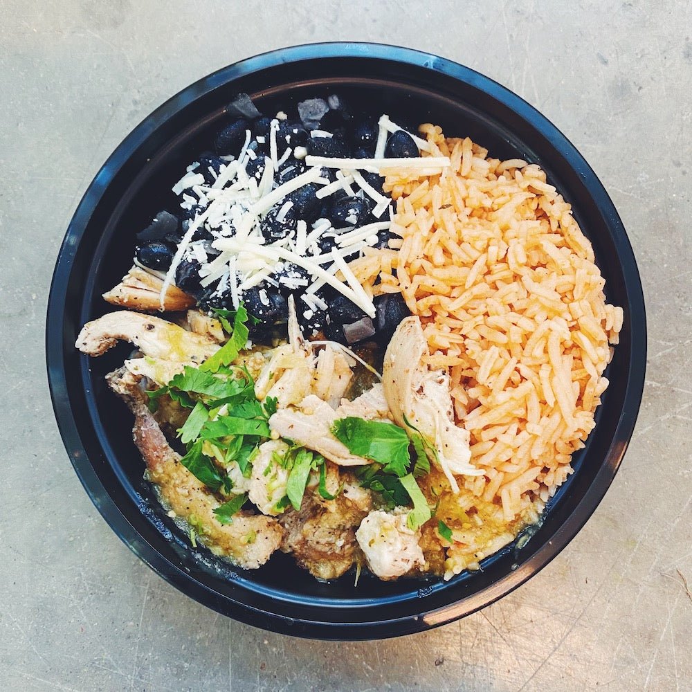 VERDE CHICKEN BOWL | REFUL.CO